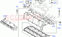シリンダーヘッドカバー（2.0L I4 DSL HIGH DOHC AJ200、HALEWOOD（UK）、2.0L I4 DSL...