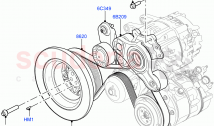 プーリーとドライブベルト（3.0L...