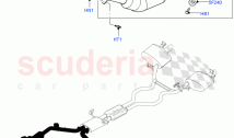 排気システム（フロントセクション）（3.0L DOHC GDI SC V6 ガソリン）