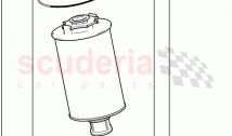 オイルクーラーおよびフィルター（フィルター）（5.0L OHC SGDI SC V8...
