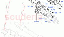 バランスシャフトおよびドライブ（2.0L I4 HIGH DOHC AJ200 PETROL, HALEWOOD (UK), 2.0L...