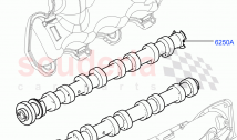 カムシャフト（4.4L DOHC V型8気筒ディーゼル）((V) FROMBA000001)