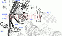 プーリーとドライブベルト（2.0L 16V TIVCT T/C...