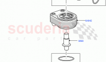 オイルクーラーおよびフィルター（ケルン V6 4.0 EFI...