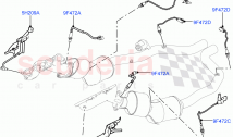 エキゾーストセンサーとモジュール（ソリハルプラントビルド）（3.0L DOHC...