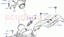 エアクリーナー（2.0L 16V TIVCT T/C GEN2ガソリン、HALEWOOD（UK）、2.0L 16V TIVCT T/C...
