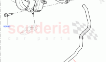 スロットルハウジング（5.0L P AJ133 DOHC CDA S/C エンハンスド） ((V)KA000001より)