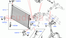 エアコンコンデンサー/コンプレッサー（フロント）（2.0L I4 MID DOHC...