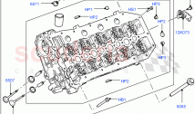 シリンダーヘッド (LH) (3.6L V8 32V DOHC EFI ディーゼル ライオン) ((V) FROMAA000001)