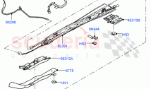 フューエルライン (センターとフロント) (2.0L I4 HIGH DOHC AJ200 PETROL, 2.0L I4 MID...