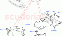 エンジンモジュールおよびセンサー（5.0L OHC SGDI SC V8 ガソリン - AJ133） ((V)...