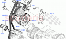 プーリーとドライブベルト（2.0L 16V TIVCT T/C...
