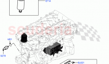 オイルクーラーおよびフィルター（3.0L AJ20P6 ガソリン高い） ((V) KA000001...