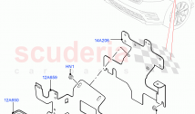 エンジンモジュールおよびセンサー（3.0L DOHC GDI SC V6 ガソリン、RHD）