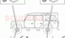 ABSセンサー（4輪アンチロックブレーキシステム） ((V) FROM7A000001)