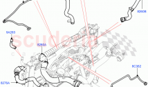 冷却系パイプ＆ホース（2.0L I4 DSL HIGH DOHC...