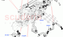 冷却装置パイプおよびホース（3.0L DOHC GDI SC V6...