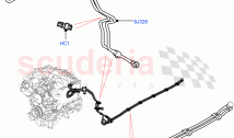 フューエルライン (フロントとミドルセクション) (5.0L P AJ133 DOHC SC S/C...