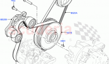 プーリーとドライブベルト（2.0L...