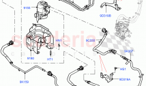 燃料フィルター (2.0L AJ21D4 DIESEL MID, HALEWOOD (UK)) ((V) FROMMH000001)