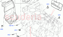 シリンダーブロックとプラグ (2.0L AJ21D4 DIESEL MID, HALEWOOD (UK)) ((V) FROMMH000001)