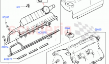 シリンダーヘッドカバー (ソリフル工場製) (3.0L DOHC GDI SC V6 ガソリン) ((V)...
