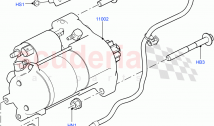 スターターモーター(5.0L OHC SGDI SC V8 PETROL - AJ133、スターター - STOP/START...