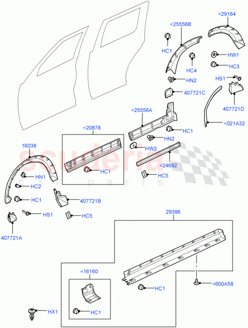 Part Diagram for Land Rover LR010637