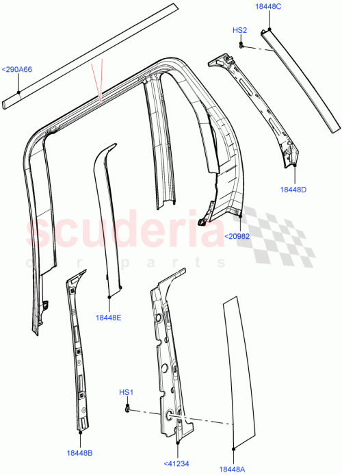 Part Diagram for Land Rover LR151569