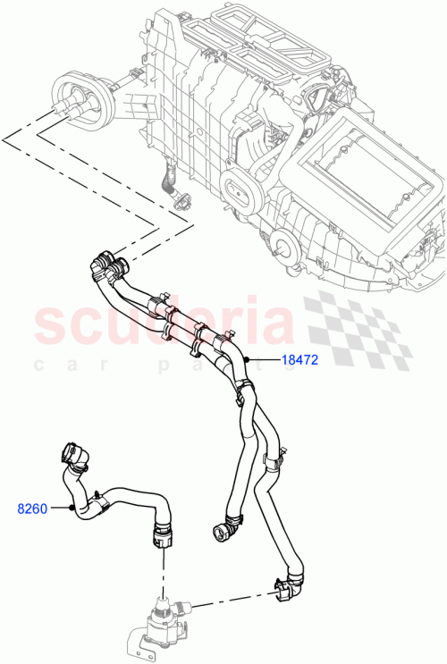 Part Diagram for Land Rover LR141014