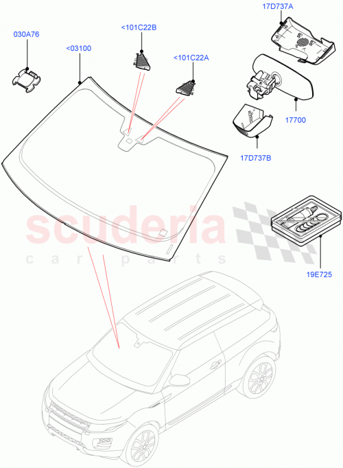 Part Diagram for Land Rover LR069744