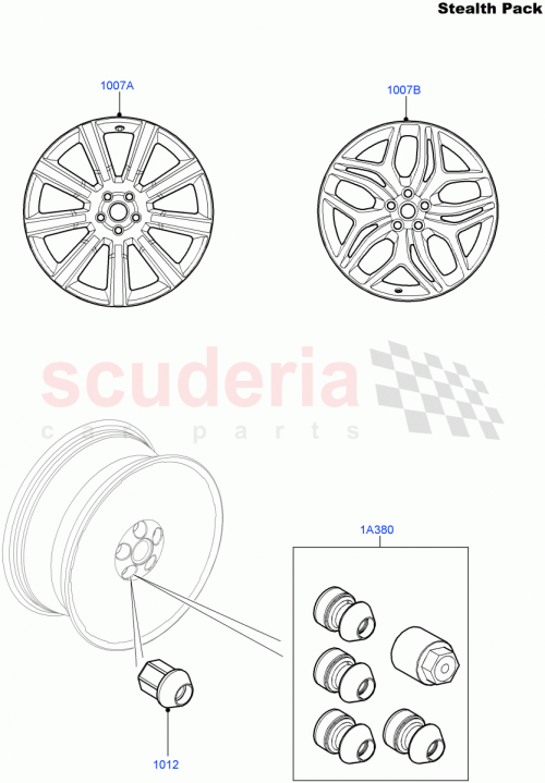 Part Diagram for Land Rover LR064321
