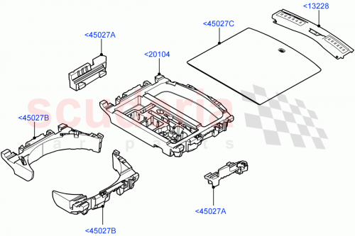 Part Diagram for Land Rover LR128157