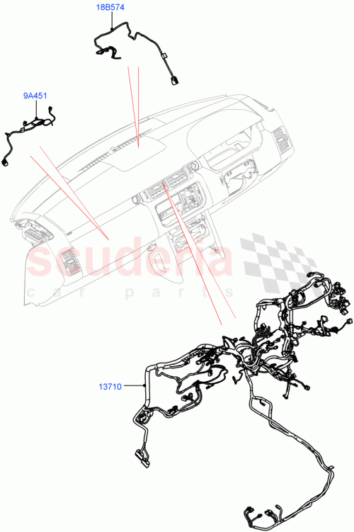 Part Diagram for Land Rover LR118907