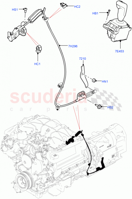Part Diagram for Land Rover LR099206