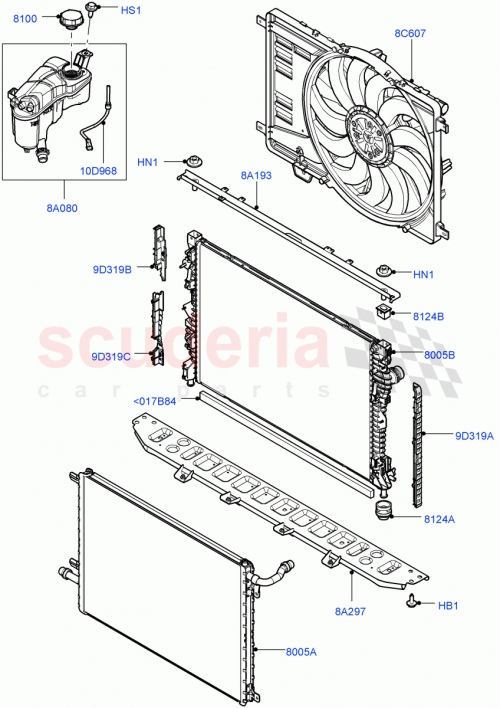 Part Diagram for Land Rover LR024296