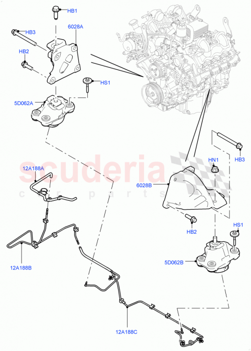 Part Diagram for Land Rover LR058376
