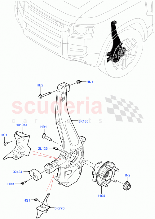 Part Diagram for Land Rover LR146814