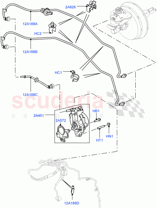 Part Diagram for Land Rover LR033664