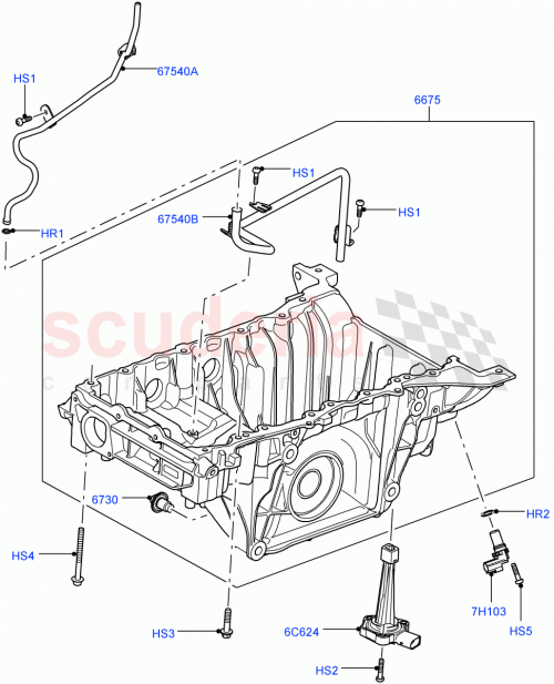 Part Diagram for Land Rover LR008876