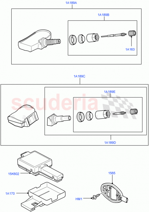 Part Diagram for Land Rover LR010503
