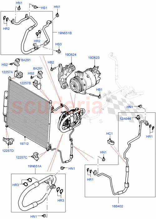 Part Diagram for Land Rover LR120446