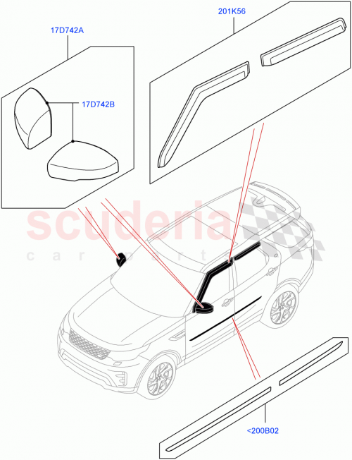 Part Diagram for Land Rover VPLAB0134