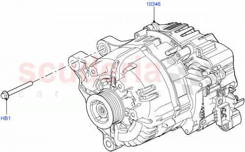Part Diagram for Land Rover LR141269