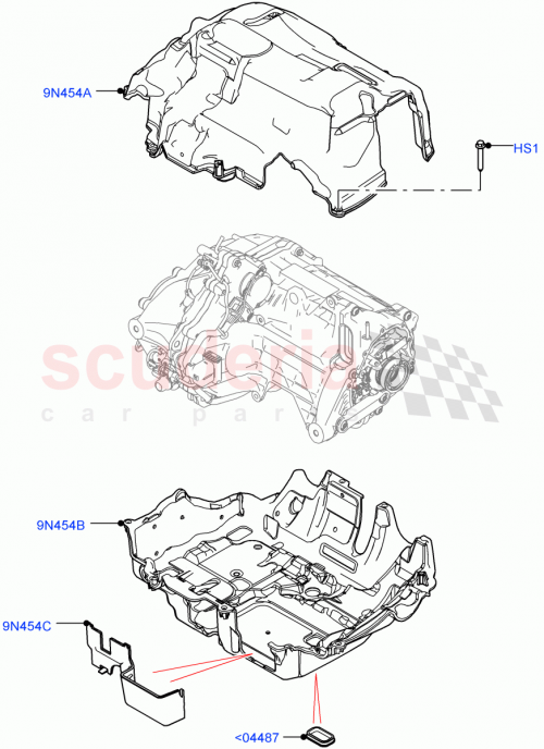 Part Diagram for Land Rover LR139549
