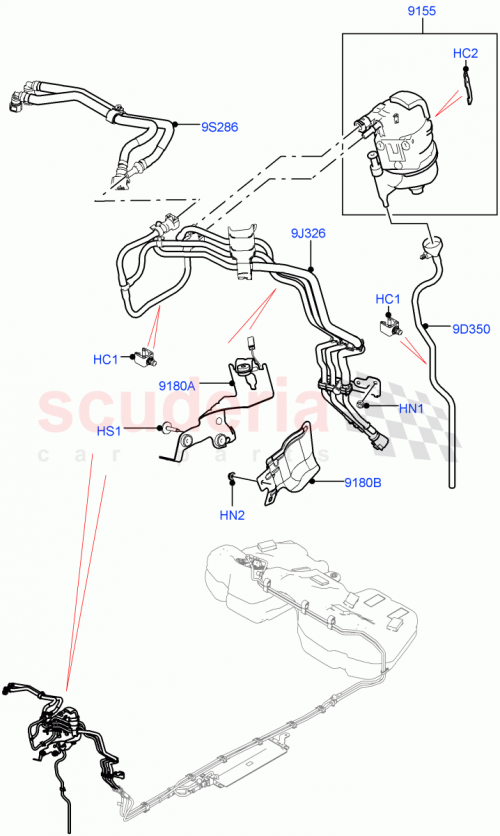 Part Diagram for Land Rover LR093083