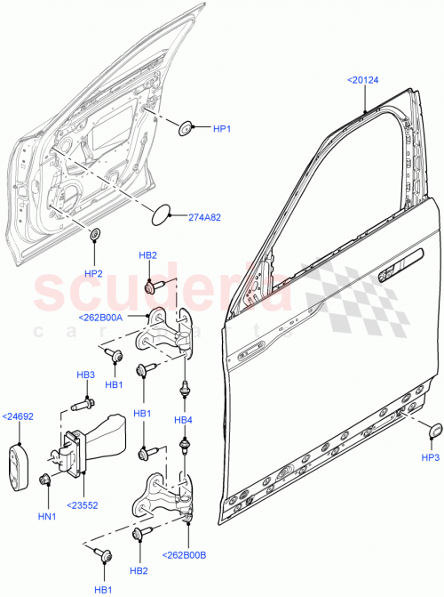 Part Diagram for Land Rover LR091717