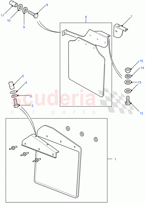 Part Diagram for Land Rover LR055333