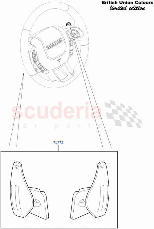 Part Diagram for Land Rover VPLVS0187CAY