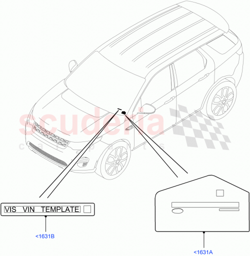 Part Diagram for Land Rover LR146375